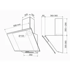 Кухонная вытяжка HOLT HT-RH-018 60 черная