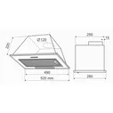 Кухонная вытяжка HOLT HT-RH-011 50 черная
