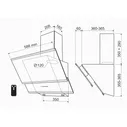 Кухонная вытяжка HOLT HT-RH-015 60 черная