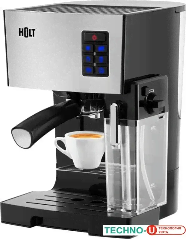 Рожковая помповая кофеварка Holt HT-CM-006