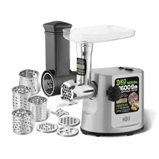 Мясорубка 1000W HOLT HT-MG-007 серебро