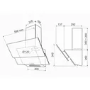 Кухонная вытяжка HOLT HT-RH-016 60 черная