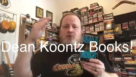 Collectors Corner [Ep.35] My Top 5 Favorite DEAN KOONTZ Books! (Paperback Collection)