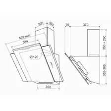 Кухонная вытяжка HOLT HT-RH-013 60 черная