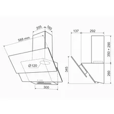 Кухонная вытяжка HOLT HT-RH-016 60 черная